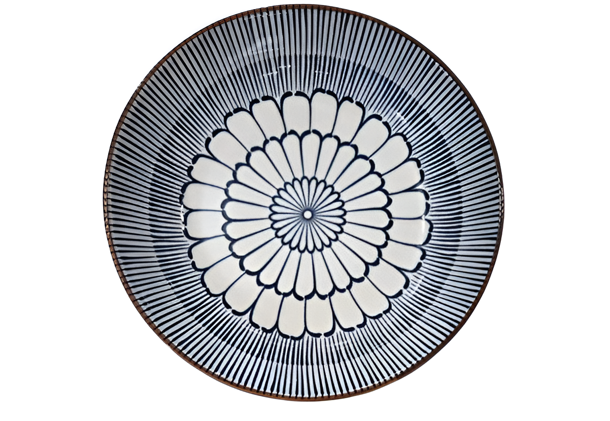 კერამიკის ღრმა თეფში - დიამეტრი 20 სმ