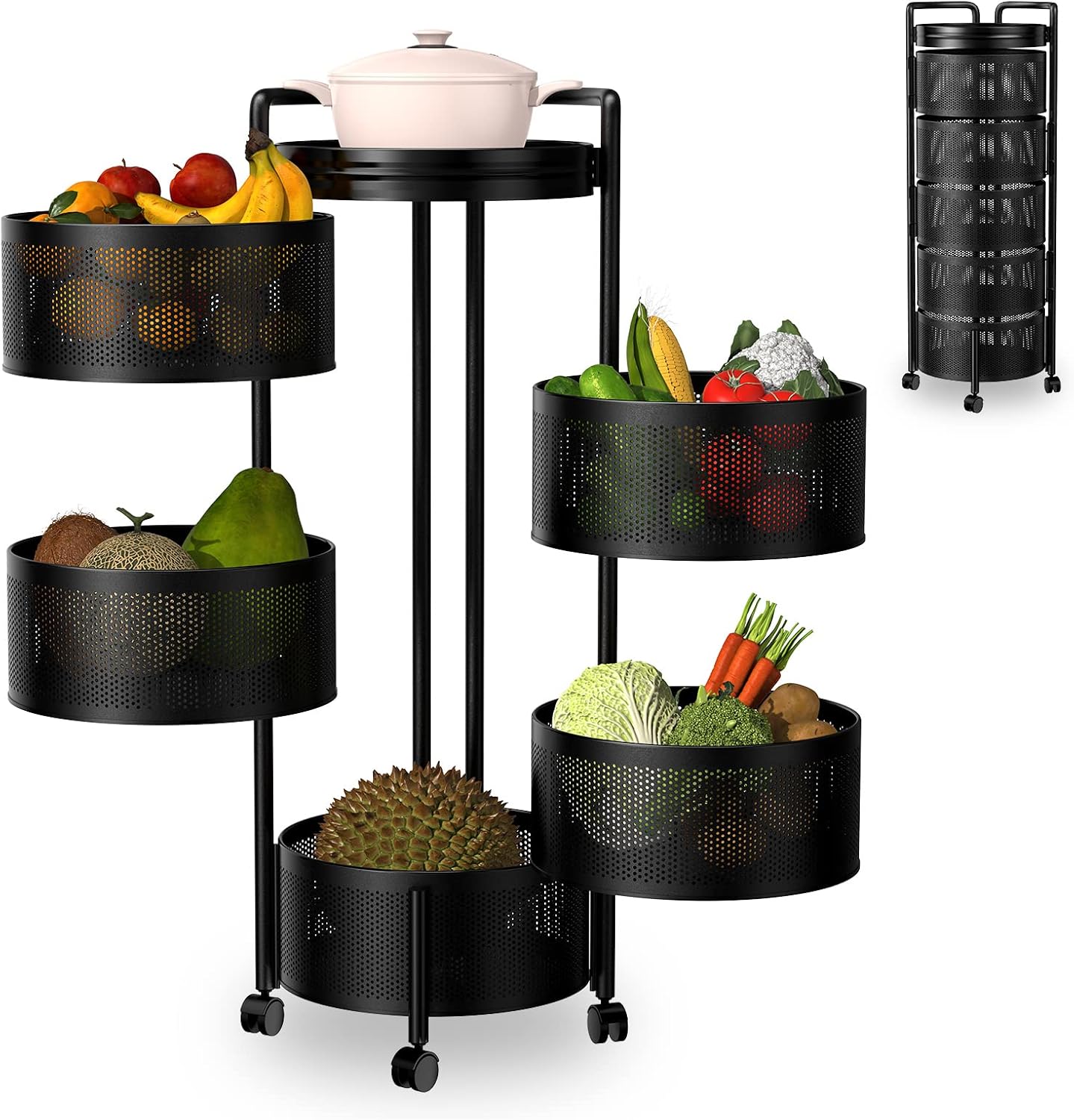 სამზარეულოს სათავსო 5 უჯრიანი