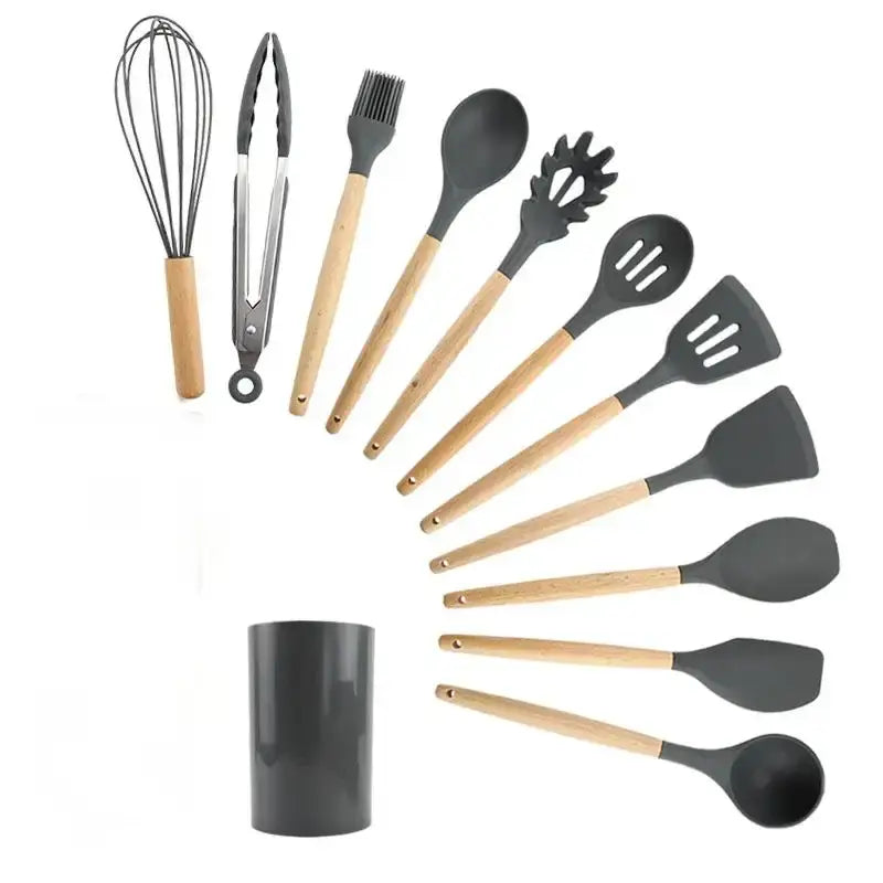 სილიკონის ჩამჩების ნაკრები