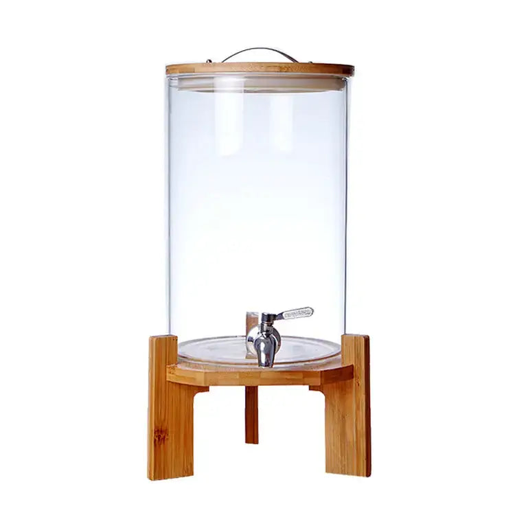 მინის დისპენსერი ბამბუკი