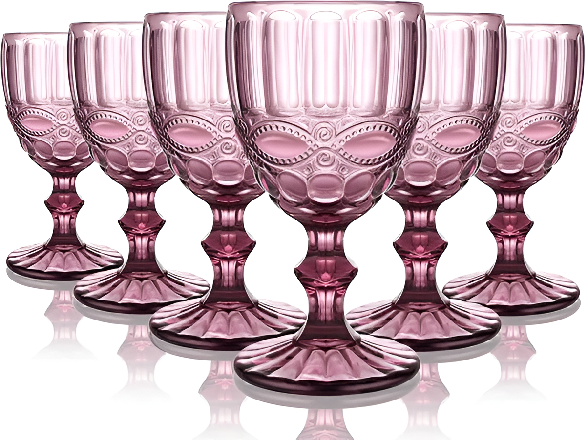 ღვინის ჭიქების კომპლექტი