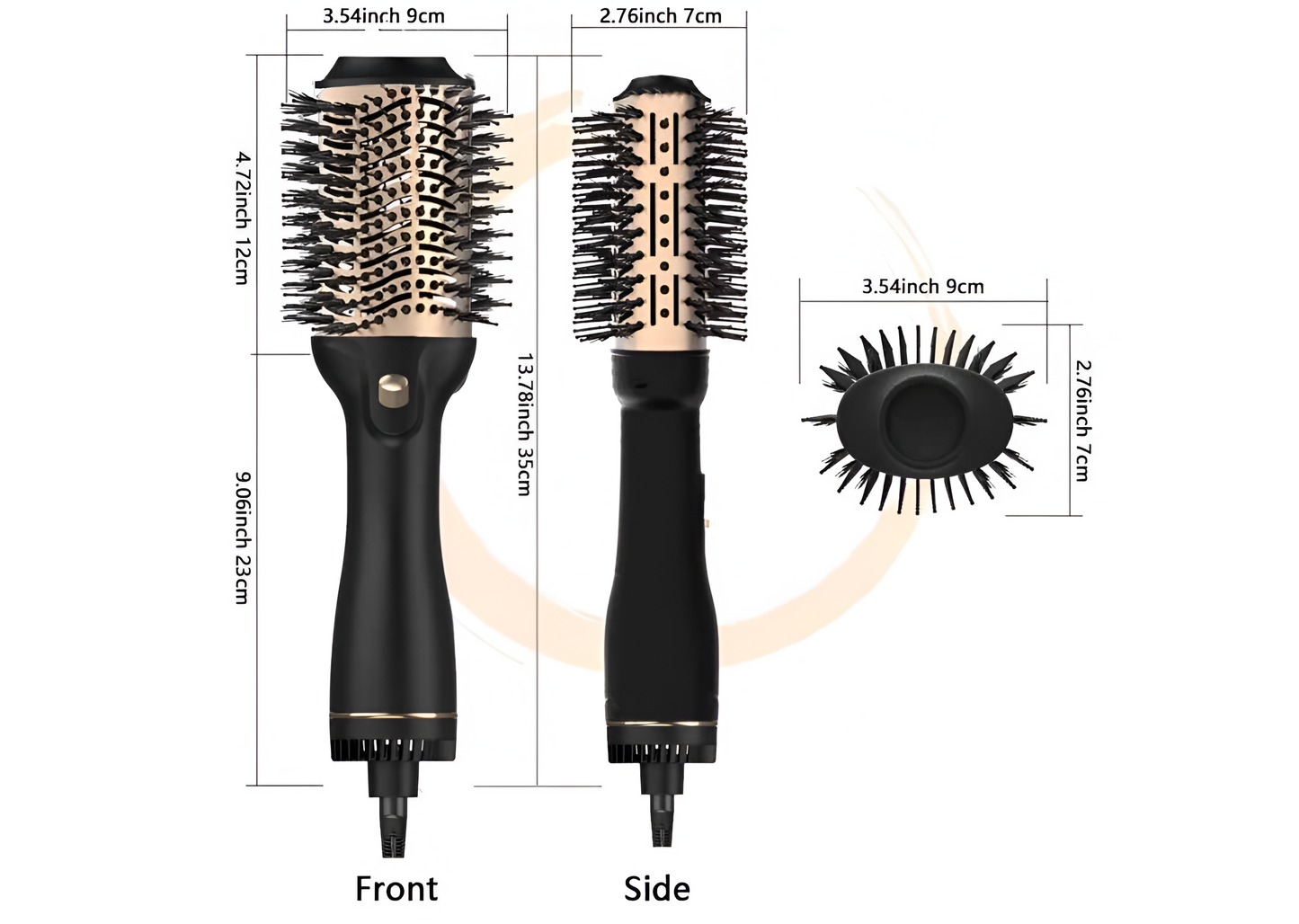 თმის ფენი და სავარცხელი სოკანი