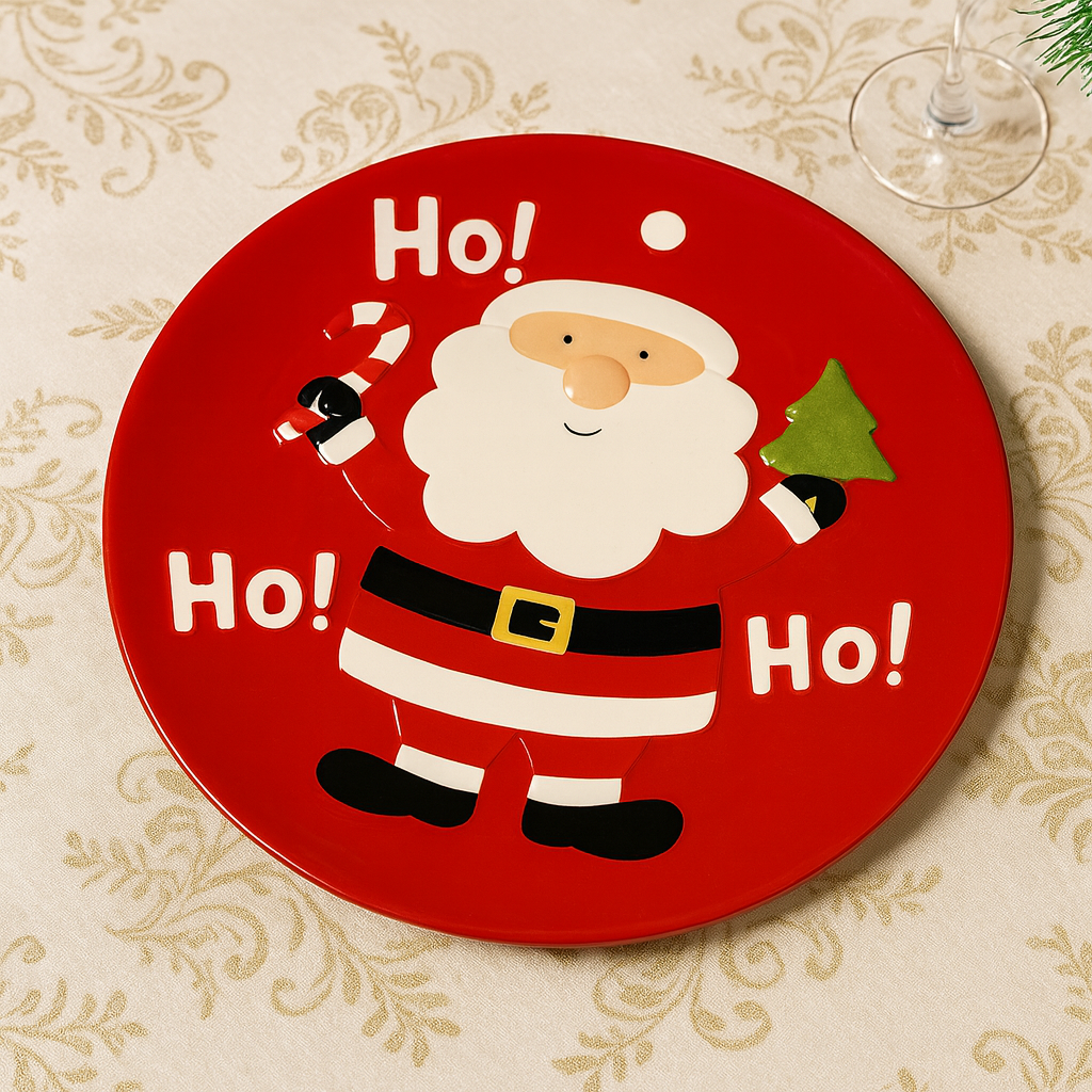 საშობაო თეფში (დიდი ზომა)