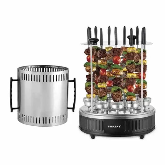 ელეტქრო სამწვადე SOKANY SK-6114 - 10 შამფური ტევადობის