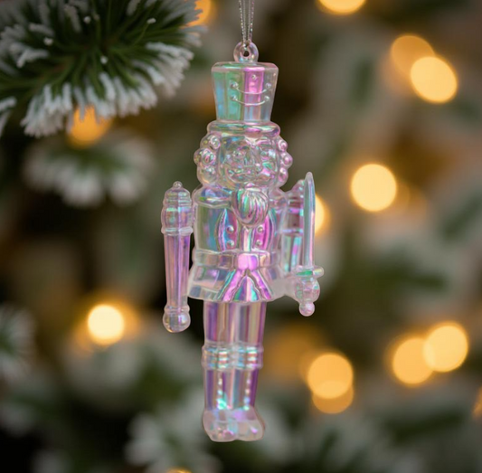 ნაძვის ხის აკრილის სათამაშო მაკნატუნა (2 ცალი)