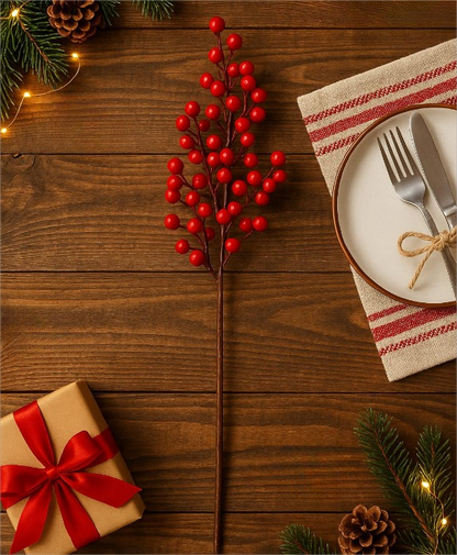 ნაძვის ხის მოსართავი დეკორაცია (5 ცალი)