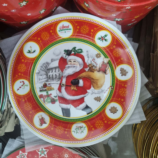 საახალწლო ტორტის თეფშები