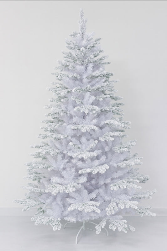 ნაძვის ხე 210 სმ თეთრი PE + PVC წიწვებით Polar Pine