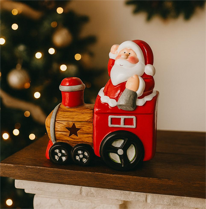 საახალწლო მატარებელი - დეკორაციები