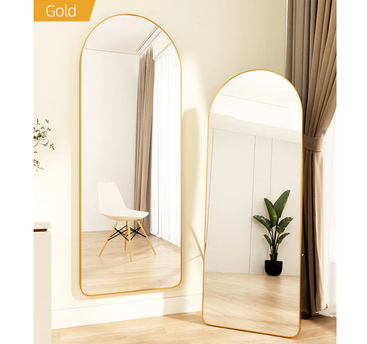 ოქროსფერი სარკე 160x60