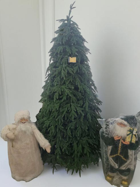 ნაძვის ხე - მწვანე, სილიკონი