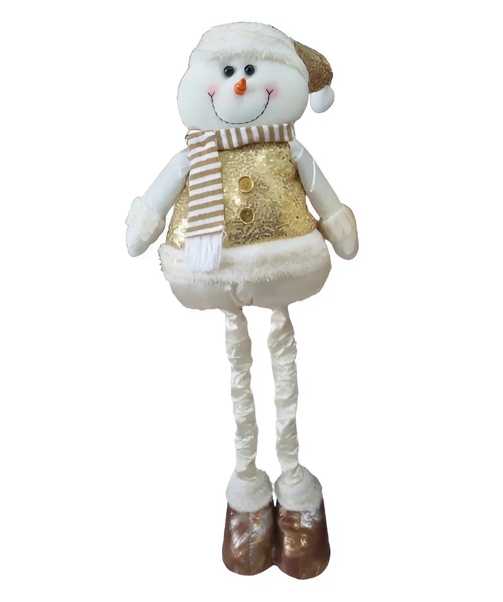 საახალწლო თოვლის კაცი ნაძვის ხის დეკორაცია