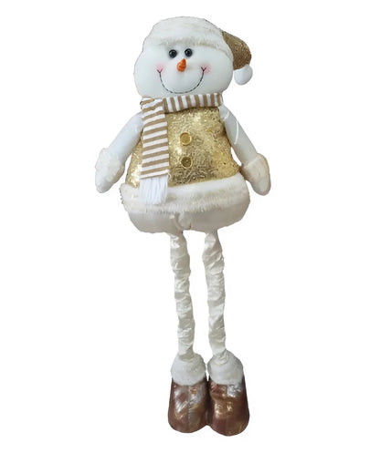 საახალწლო თოვლის კაცი ნაძვის ხის დეკორაცია